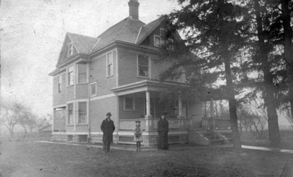 Home of Sheldon and Rose (Wiley) Green, Sister to La Dora Wiley Jones, Dec. 13, 1908